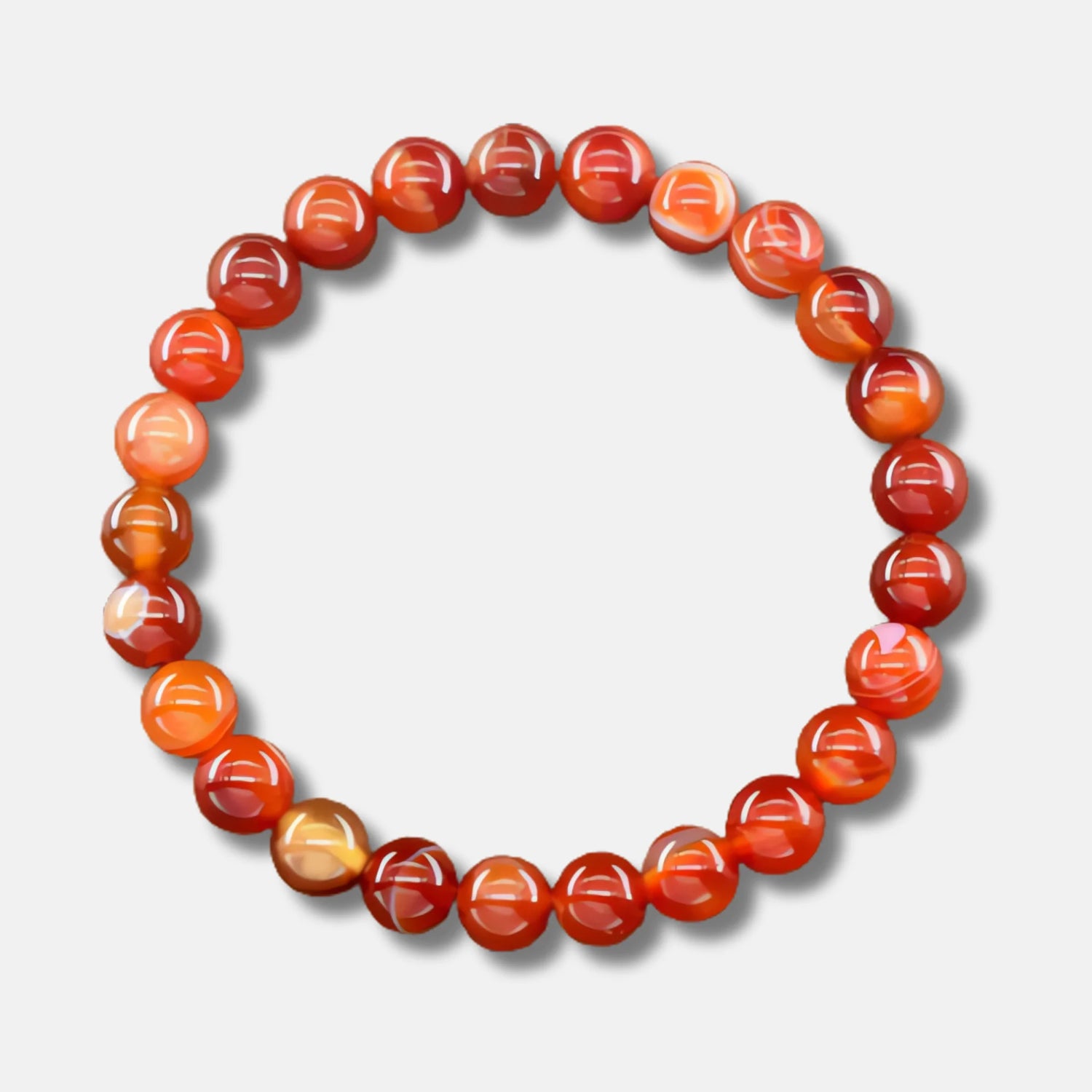 BRAZALETE DE ÁGATA ROJA - VITALS