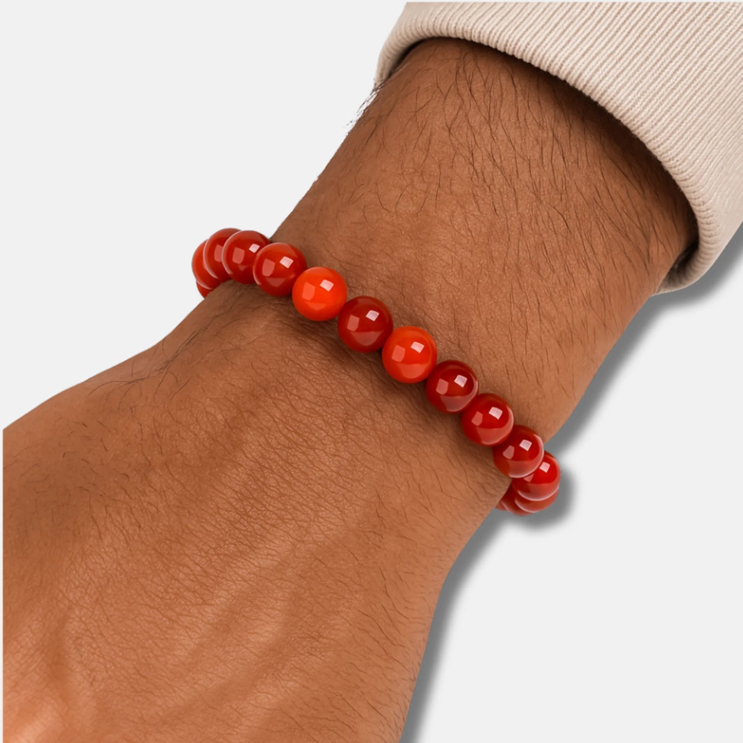 BRAZALETE DE ÁGATA ROJA - VITALS