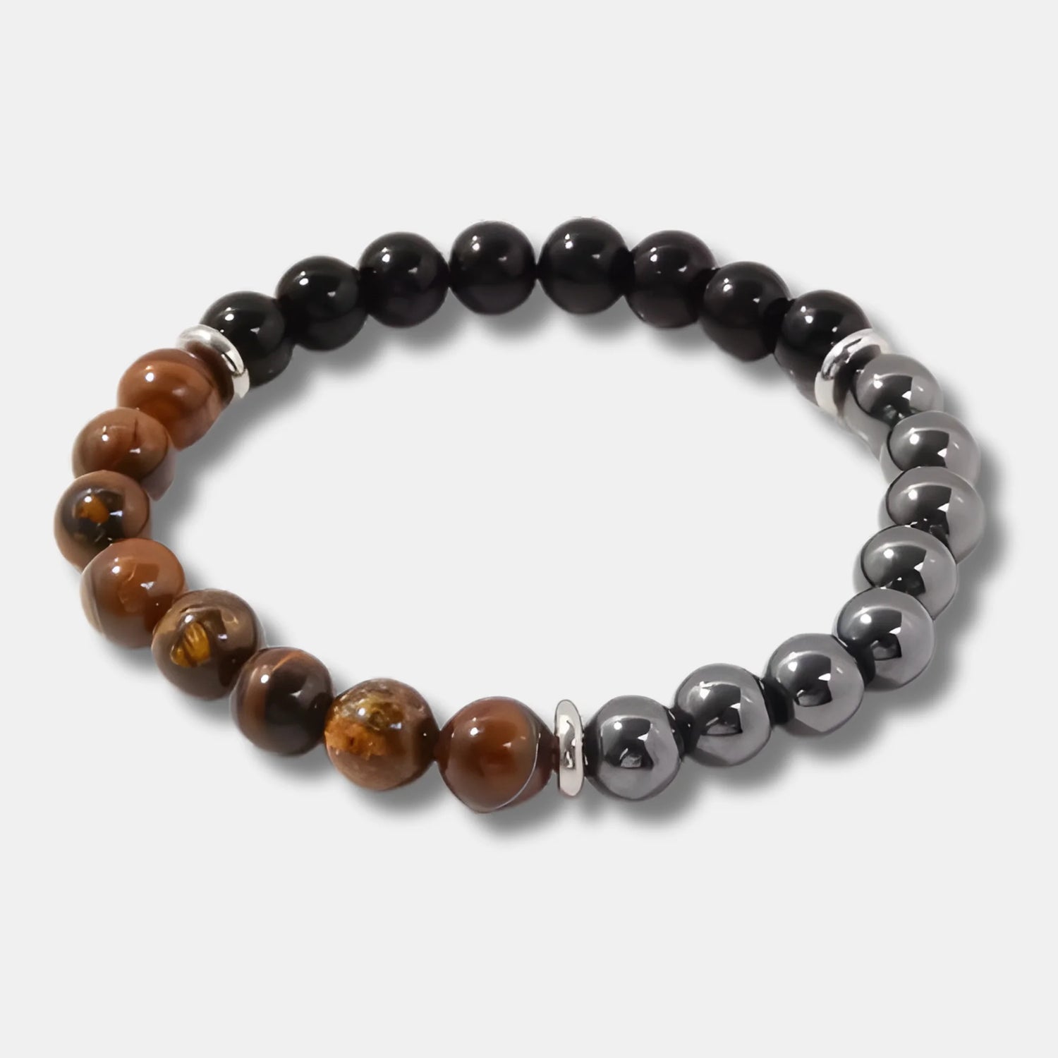 BRAZALETE DE HEMATITA 3 POTENCIAS - VITALS